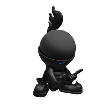 Imagem de Splin Suporte Stand De Mesa para Alexa Smart Speaker Echo Dot 5 ou 4 -Amazon- Star Boy (preto)