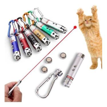 Imagem de Brinquedo Laser Pet para Gatos Cachorro Brinquedo Interativo Cat Anti 