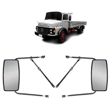 Imagem de Conjunto Espelho Retrovisor Completo p MB 1114-5/8" - 16mm