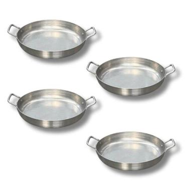 Imagem de Kit 4 Frigideiras Pergaminho Panelinha N16 450ml Para Porção E Massas 