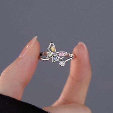 Imagem de Anxiety Spinner Ring for Women – Anel ajustável para filha – Presente de Dia dos Namorados – Joia Stress Rief para mulheres – Anel calmante para ansiedade