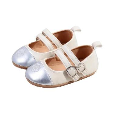 Imagem de Sapatos Para Bebê Menina Primavera Outono 0-18M Solado Antiderrapante 