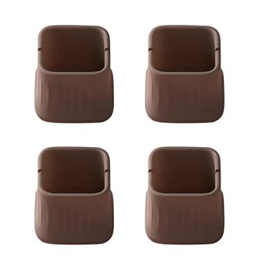Imagem de 4pcs Protetores de Pé Móvel Silicone Cadeira que Reduzem Riscos no Piso e Ruído Tampas Fáceis Instalar para Mesas Cadeiras