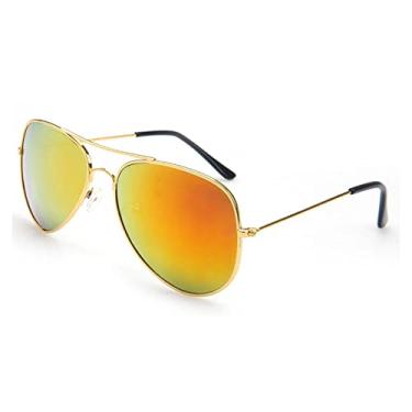 Imagem de Óculos de sol de piloto redondo feminino para mulheres vintage prata ouro preto moldura masculina óculos de sol masculino feminino retrô, pilotos, nº 13, china