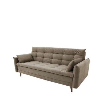 Sofa cama casal 3 lugares marilia suede bege: Encontre Promoções e o Menor  Preço No Zoom