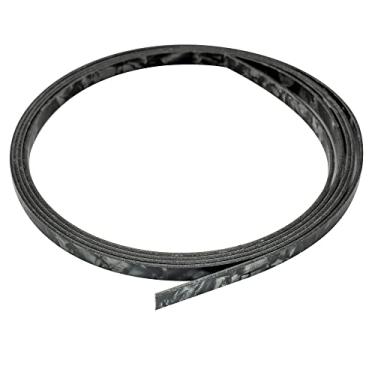 Imagem de Musiclily Plástico Binding Filete Violão Guitarra 1650 X 6 X 1,5mm, Preto Perolado