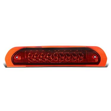 Imagem de DNA Motoring 3BL-DRM02-LED-RD LED Bar Chrome Red Terceira luz de freio/luz de carga Baixo consumo de energia compatível com Dodge Ram 1500 02-08 compatível com Dodge Ram 2500 3500