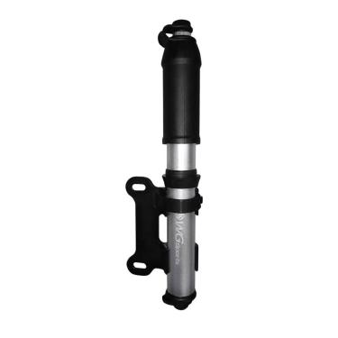 Imagem de Bomba de ar mini portátil bike 86 PSI alumínio c/ mangueira-Unissex