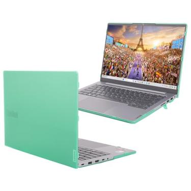 Imagem de mCover A capa é compatível apenas com notebooks Lenovo ThinkBook 14 G6/G7 Series 2023 ~ 2025 de 14 polegadas (não funciona com outros modelos Lenovo) - verde