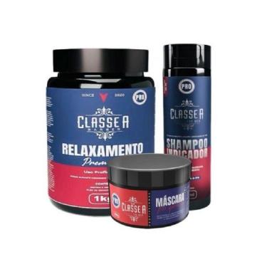 Imagem de Kit Relaxamento Premium 1Kg + Shampoo Indicador Neutralizante 300ml + 