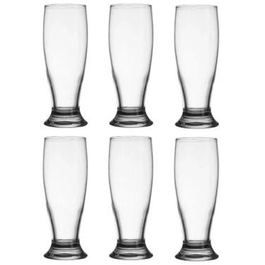 Imagem de Jogo de 6 Copos Tulipa Munich de Vidro 200ml para Chopp e Cerveja Nadi