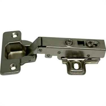 Imagem de Dobradica Pressao 35Mm Reta Jomarca - Kit C/25 Unidades