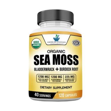 Imagem de Suplemento de Sea Moss American Standard - 120 Cápsulas