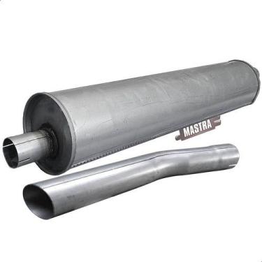 Imagem de Kit Escapamento Silencioso+ Tubo F2000 Motor Mwm 1980 A 1992 - Genéric