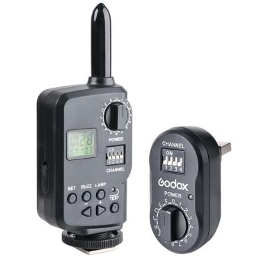 Imagem de CONTROLE REMOTO TOTAL P/FLASHES ESTUDIO - kit transmissor e receptor-16 canais