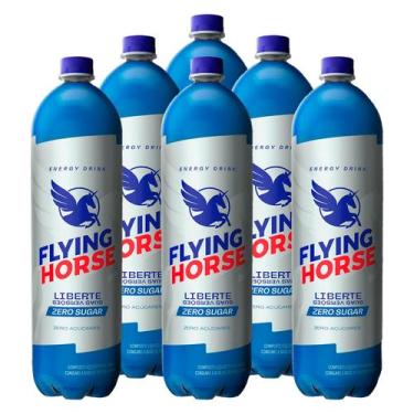 Imagem de Energético Flying Horse Energy Drink Zero 2l 6 Unidades