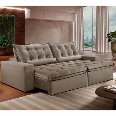 Imagem de Sofá Retrátil E Reclinável 3 Lugares 210Cm Bérgamo Montano Estofados 20000 Jolie 2