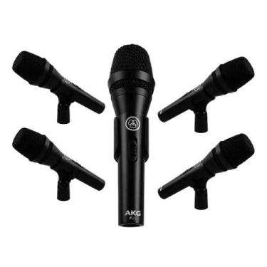 Imagem de Microfone AKG P3S Kit Com 5 Unidades