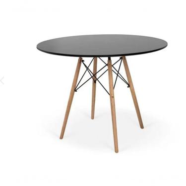 Imagem de Mesa De Jantar Redonda Eiffel 90 Cm - Preto