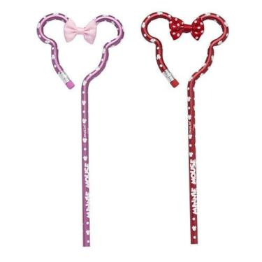 Imagem de Lapis minnie mouse face hb - MOLIN DO BRASIL COM. DIST. LTD