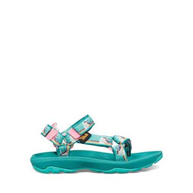 Imagem de Sandália infantil Teva K Hurricane XLT 2, Unicorn Waterfall, 3 Little Kid