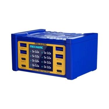 Imagem de Carregador Sem Fio 300W PD QC 3.0 Com Display LCD Base De Carregamento