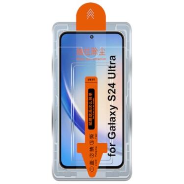 Imagem de Kepuch Protetor de Tela para Samsung Galaxy S24 Ultra 6.8" - Vidro Temperado com Ferramenta de Alinhamento Automático