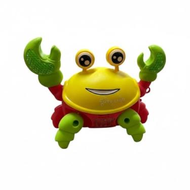 Imagem de Brinquedo Caranguejo Andante e Musical com Luzes LED Coloridas | Divertido e Educativo para Crianças | Estimula a Coordenação Motora e Interação | Presente Perfeito para Bebês e Crianças Pequenas
