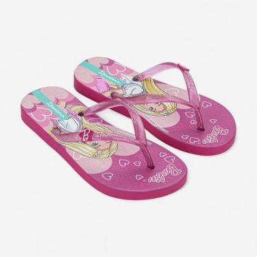Imagem de Chinelo De Dedo Infantil Barbie Meu Encanto Ipanema Rosa-Feminino