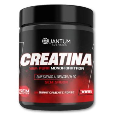 Imagem de kit 1-3 Creatina Pura Monohidratada 300g Suplemento S/Sabor Auxilia Ganho de Massa Muscular QUANTUM