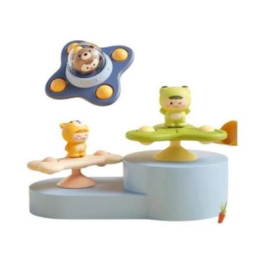 Imagem de Brinquedos De Banho Montessori Para Bebês, Brinquedo Sensorial Giratór