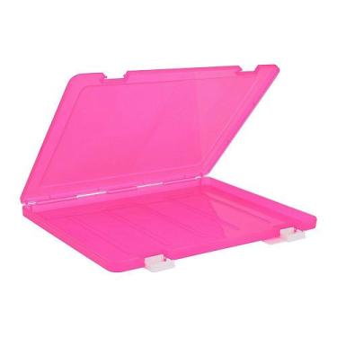 Imagem de Kit com 5 Pastas Pp Rígida A4 Le Rosa Inject