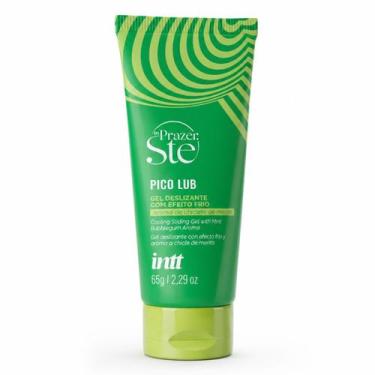 Imagem de Pico Lub Chiclete com Menta Lubrificante Gel Deslizante Intt