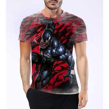 Imagem de Camisa Camiseta Venom Simbionte Alien Aranha Anti Herói 5 - Estilo Kra