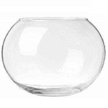 Imagem de Vaso De Vidro Vaso Redondo 4,5 L