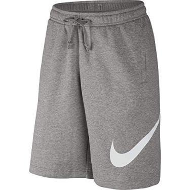 Imagem de Nike Short masculino Sportwear Club, cinza escuro/branco, grande