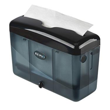 Imagem de EZ-PUll Dispensador de papel Slimfold de bancada (apenas para toalha P2F5) 22,8 cm x 8,8 cm x 15,2 cm, preto