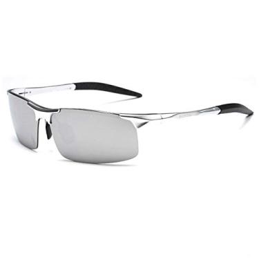 Imagem de Oculos de Sol Masculino Esporte com Proteção Uv400 Polarizados Oculos de Sol AORON 8888-A (C8)