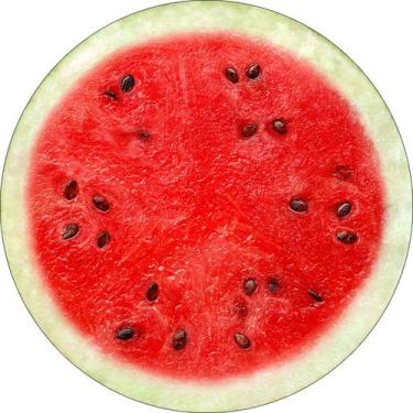 Imagem de Painel De Festa Redondo 1,50x1,50 - Melancia Realista com Sementes 077