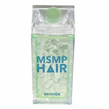 Imagem de Garrafa copo squeeze Gel congelante canudo bico Verde 400ml - AB MIDIA
