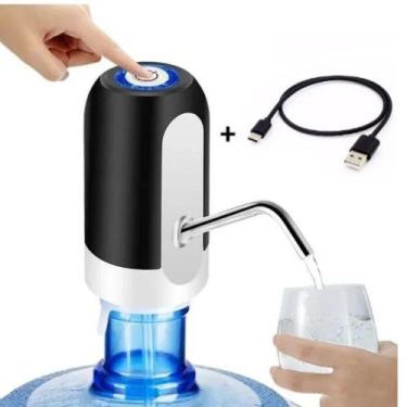 Imagem de Bomba Eletrica Para Galão de Agua Recarregavel USB - Art House