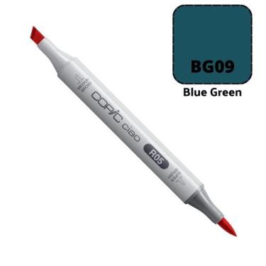 Imagem de Caneta Marcador Copic Ciao Ponta Dupla Variações Cores B, BG09 BLUE GR