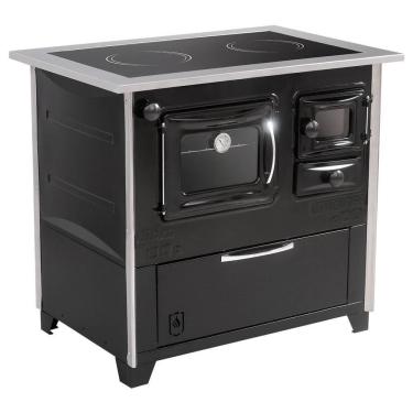 Imagem de Fogão A Lenha  Vitro N 2 Lado Esquerdo Preto