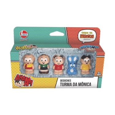 Imagem de Dedoches Miniaturas Turma da Mônica Líder