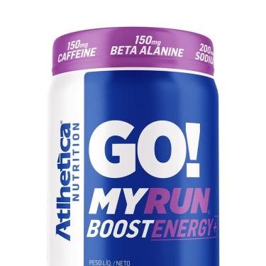 Imagem de GO! My Run Boost Energy+ Atlhetica Nutrition (680g) Uva