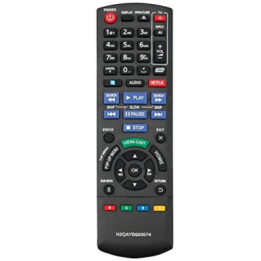 Imagem de Allimity N2QAYB000574 Controle remoto substituído compatível com Panasonic Blu-Ray Player DMP-BDT310 DMPBDT210 DMPBDT110 DMPBDT215 DMPBDT310 DMP-BDT210 DMP-BDT110 DMP-BDT215