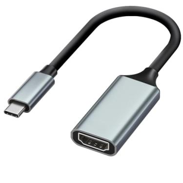 Imagem de Mepsies Adaptador USB C para HDMI 4K, conversor USB tipo C para HDMI compatível com iPhone 15 Pro/Max, Galaxy, MacBook Pro/Air, Dell, Surface e mais