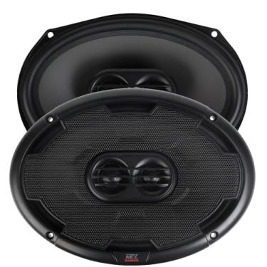 Imagem de MTX Audio THUNDER693 Alto-falantes Coaxiais Thunder - Conjunto de 2, 15 x 23 cm 3 vias