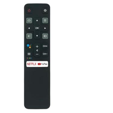 Imagem de Novo controle remoto de voz RC802V FNR1 para TCL TV 40S334 50S434 55S434 75S434 40S330 70S430 32S334 55S435 50S435 65P8S 65P8 322 S68000 S 32S6510S 32A325 55P8S 49S6800FS 49S6800 32S6500S