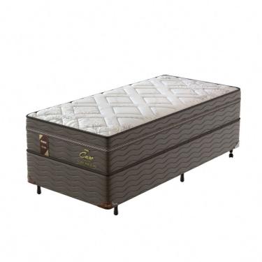 Imagem de Conjunto Box Solteiro Mola Ensacada Probel Cairo Ultra Gel (88x188x56cm)